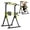 Black+Yellow, variant on Kdymod Pull Up Bar Standing Tower，10-Level Adjustable Height Pull Up Bar Free Standing, Strength Training Fitness Equipment for Home Gym, 330lbs Max Black