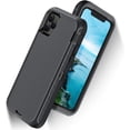 thumbnail image 1 of Case for iPhone 11 pro max, Heavy Duty Rugged Case, Full Body Protective Cover [Shockproof] Compatible for iPhone 11 pro max [6.5 Inch] (Black), 1 of 7