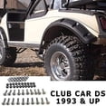 thumbnail image 4 of Huskey 4 Pcs Évasées de Voiturette de Golf DS avec Matériel en Acier Inoxydable pour Modèles DS 1993 et Plus g&E, en Plastique ABS Résistant aux Chocs pour Voiturette de Golf Surélevée avec Pneus Tout-Terrain, 4 of 4