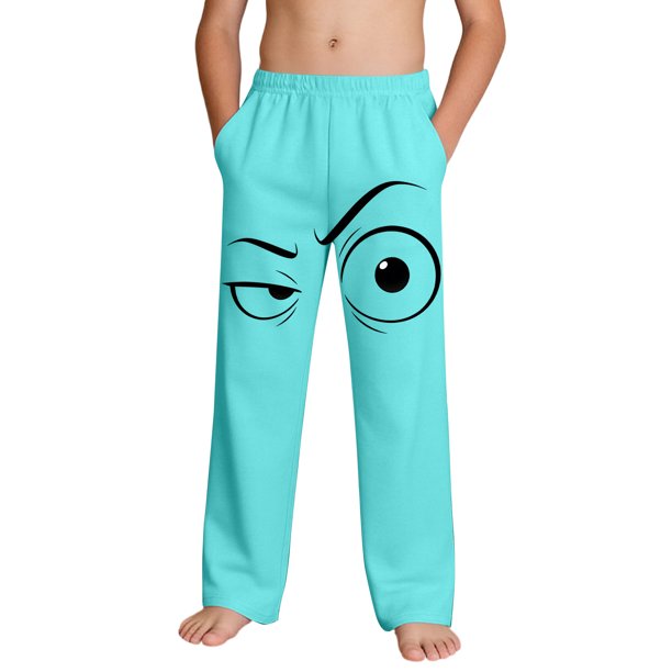 Niños Pantalones Niñas con Bolsillos Impresos Moda de Playa Casual para Niñas Pequeñas Pantalones