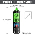 thumbnail image 3 of Testeur Numérique Rechargeable Stylo Multimètre Intelligent Détection de Point de Rupture Multifonctionnelle Haute Précision Automatique, 1 Table de Mesure 1 Sac de Rangement, 3 of 9
