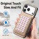 thumbnail image 4 of For iPhone 17 Pro Case Carbon Fiber Texture Leather Back Cover with Magnetic Detachable Suction Cup, 4 of 5