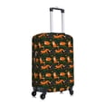 thumbnail image 3 of Balery Luggage Cover Cute Little Foxes Print Suitcase Covers for Luggage Elastic Washable Suitcase Protector Fits 18-32 Inch Luggage-Large, 3 of 9