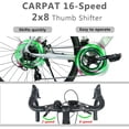 thumbnail image 4 of Ambifirner 700c Lightweight Road Bike with 17-Speed Shimano Gearing, City Commuting Road Soft Ride, Ideal Gift for Men and Women, 4 of 9