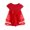 Red, variant on AJZIOJIRO Newborn Baby Toddler Princess Dress Girls Flutter Lace Dress Sleeveless Muslin Summer Sleeveless Dress 0-18M
