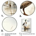 thumbnail image 3 of Designart "Minimalist Mallard at the Pond II" Animals Framed Wall Art - Traditional Grey Duck Entryway Framed Wall Art, 3 of 6