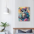 thumbnail image 4 of JRXY Canvas Wall Art,Innocent Owl Print Canvas Painting for Bedroom Living Room Kitchen Bathroom Corridor Dining Room Hotel Decor 16x20 in, 4 of 5