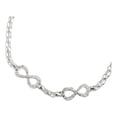 thumbnail image 2 of JOYARIS Pulsera Ajustable Corazon Amor Infinito Estrella Plata 925 Talla Largo/Ancho: 19 cm x 4 mm PT-0000489, 2 of 2