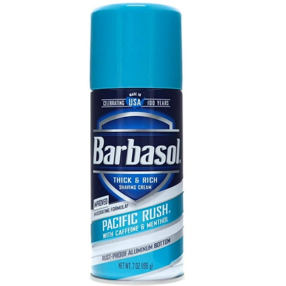 Barbasol Pacific Rush Thick & Rich Shaving Cream for Men 10 oz.