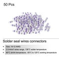 thumbnail image 3 of Soldadura Sello Cables Conectores 50uds 14-12 AWG Impermeable Calor Retráctil Conector para Electrónica Exterior Bricolaje, 3 of 5