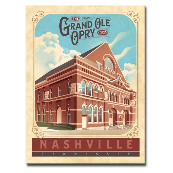 Ready2HangArt Grand Ole Opry Nashville by Dorothea Taylor