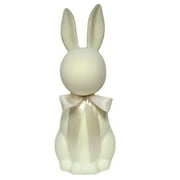 Easter White Flocked Bunny Decoration, 27 in, by Way To Celebrate