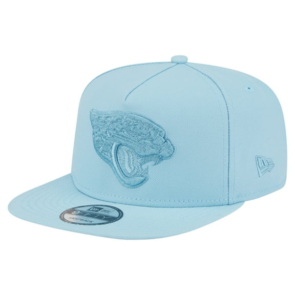 Men's New Era  Light Blue Jacksonville Jaguars Color Pack A-Frame 9FIFTY Snapback Hat
