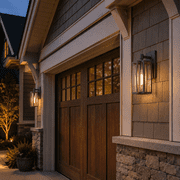 Elk Home Bianca 13-inch High 1-Light Outdoor Wall Sconce in Aged Zinc