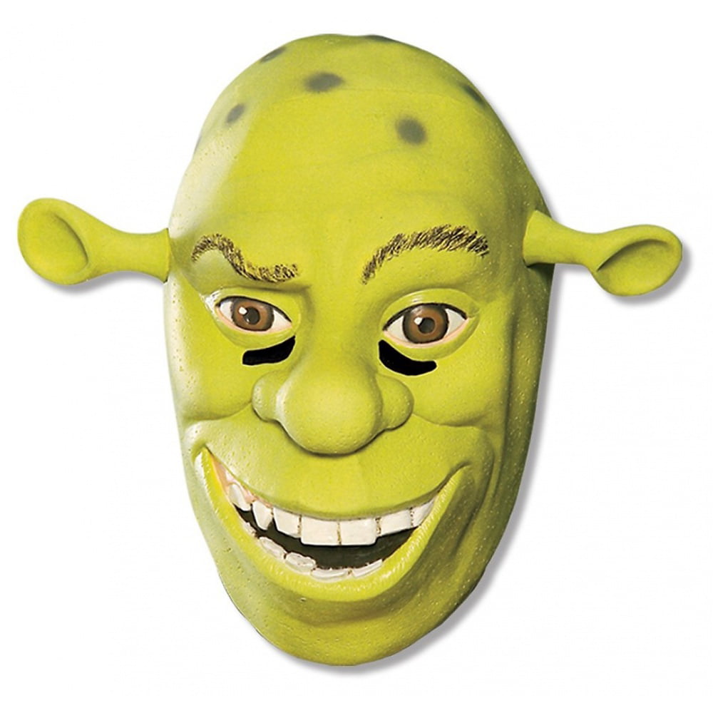 Cyclops Disco Landsdækkende Shrek 3/4 Vinyl Mask Adult Adult Costume Mask - Walmart.com