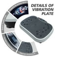 thumbnail image 4 of SHINPT Vibration Plate Exercise Machine, Workout Equipment with Resistance Band, Vibration Plate for Lymphatic Drainage, Vibrating Plate Exercise Machine for Weight Loss, Cardio Equipment, 4 of 8