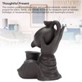 thumbnail image 4 of Incense Holder, Easy To Maintain Backflow Incense Holder Purple Sand  for Meditation for Spa, 4 of 7