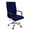 Navy Blue, variant on PiccoCasa 2Pcs Stretch Office Chair Slipcovers Swivel Computer Chair Covers, Large Black
