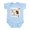 Sky Blue, variant on CafePress - Mommy's Little Squirrel Infant Creeper - Baby Light Bodysuit, Size Newborn - 24 Months