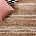 thumbnail image 6 of SAFAVIEH Vintage Leather Crawford Striped Area Rug, Brown/Natural, 6' x 6' Square, 6 of 8