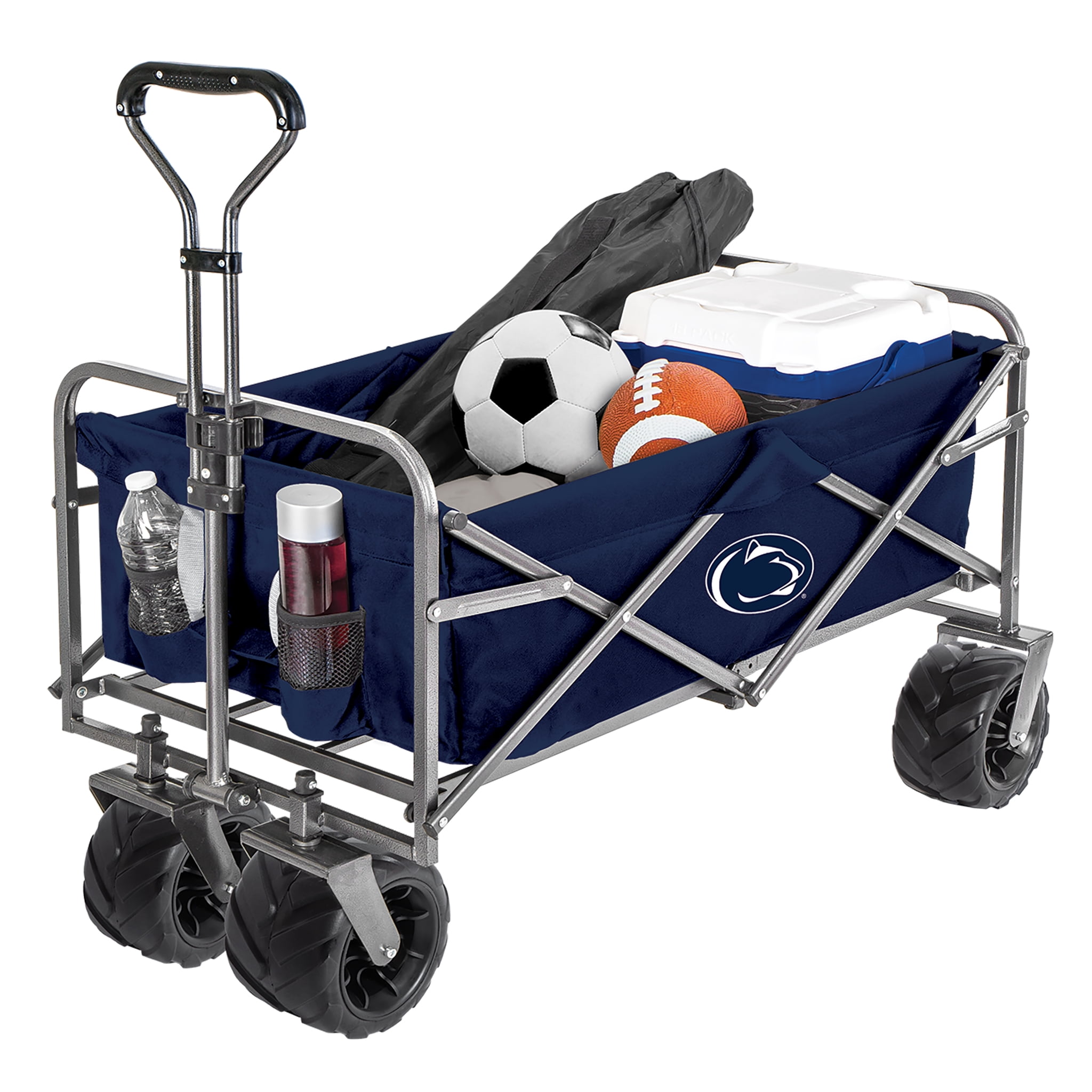 Smart Design Collegiate Heavy Duty Sports Wagon- Penn St Nittany Lion