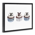 thumbnail image 3 of Stupell Industries Luxury Bakery Cupcake Trio Black Framed Floater Canvas Wall Art design by Amanda Greenwood, 25 x 31, 3 of 9