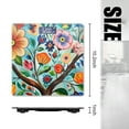 thumbnail image 2 of High Precision Body Weight Scale Smart Bathroom Scales with Large LCD Display(400lbs),Decorative for Bedroom-Vibrant Tree Of Life With Colorful Flowers And Leaves, 2 of 4