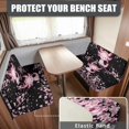 thumbnail image 2 of XYZCANDO Axolotl RV Dinette Cushion Covers Stylish Furniture Covers for Couch and Loveseat Universal RV Accessories for Inside Couch Cover 2 Cushion Sofa Comfortable Slip Covers for Loveseat Black, 2 of 7