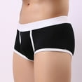 thumbnail image 2 of WILLBEST Pantalones Cortos para Hombre, Ropa Interior, Calzoncillos para Hombre, Calzoncillos Sólidos con Bolsa, Pantalones Cortos, Ropa Interior Sexy Transpirable para Hombre., 2 of 4