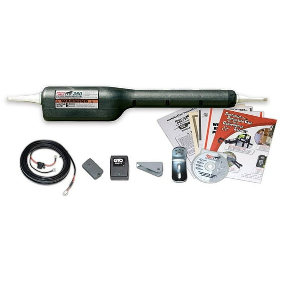 Mighty Mule Automatic Gate Opener MM371W - Medium Duty Single Swing - Easy Installation