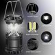 thumbnail image 2 of Linterna LED de Camping Portátil, Lantern, Battery Operated Collapsible Portable Lanterns, Emergency Lights with Foldable Hook for Hiking, Outages（Battery not included） (4), 2 of 7