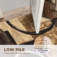 thumbnail image 2 of MJIAexp 2'x8' Boho Kitchen Runner Rug Indoor Machine Washable Hallway Runner Rug Non-Slip Entryway Runner Laundry Rug Throw Carpet for Living Room Bedroom Dining Room Hallway Kitchen Red Brown, 2 of 7