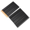 thumbnail image 1 of Black Fiber Eyeliner Brush Makeup Applicator Tool for Makeup Artists and Gifts 100pcs, 1 of 3