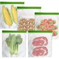 thumbnail image 1 of czcpp-Odor Proof Storage Bags Reusable Bear Bags for Food Backpacking No-Odor Zipper Barrier Bags Fit Home Organization, Food Storage,Freezer Safe (5p-8.5x10in), 1 of 4