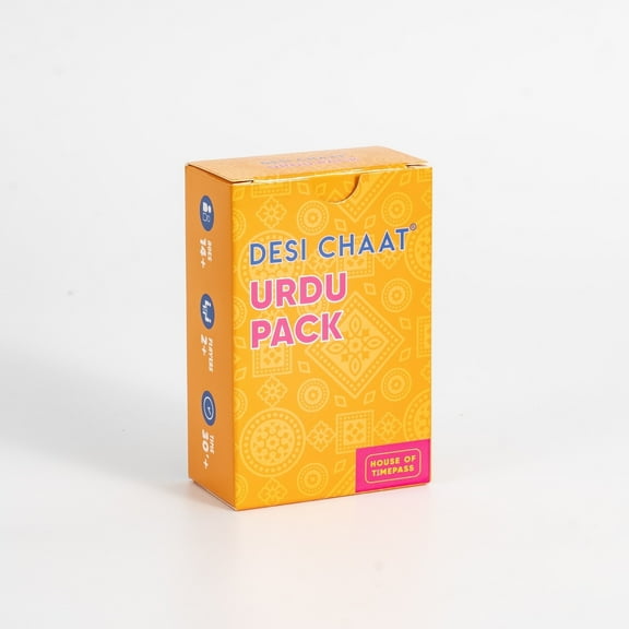 Desi Chaat Urdu Pack l Eid Game l Eid Gift l Desi Family Gift