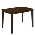 thumbnail image 3 of Castle Place Classic 5-Piece Wood Dining Table Set, HK Wenge, 3 of 9