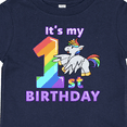 thumbnail image 4 of Inktastic It's My 1st Birthday Unicorn Boys or Girls Baby T-Shirt, 4 of 5