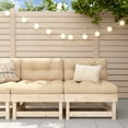 thumbnail image 1 of vidaXL Middle Sofas with Cushions 2 pcs Solid Wood Pine, 1 of 5