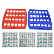 Guessing Board Game, Family Interactive Cognitive Games Educational Reasoning Desktop Toys for Kids Ages 4 and Up for 2 Players[A]