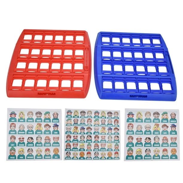 Juego de mesa de adivinanzas, juegos cognitivos interactivos familiares, juguetes educativos de razonamiento de escritorio. Juego de mesa de adivinanzas.
