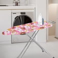 thumbnail image 2 of Kuiaobaty Highland Cow Hibiscus Pink Ironing Board Cover with Elastic Edges and Adjustable Straps, Durable Polyester Spandex Fabric, 55 x 16 Inches, 2 of 5