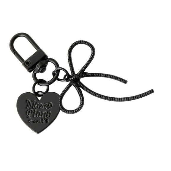 Ciwanning Heart Bows Bag Charm Keychain Hanging Pendant Fashion Handbag Accessories Bag Pendant Charm for Car Backpack Decors