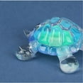 thumbnail image 5 of Glass Baron Blue Turtle Figurine, 5 of 6