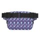 thumbnail image 3 of Fotbe Skull Purple Flower Cangurera Cuadrada con Estampado de Doble Capa, Bolsa de Cintura Ajustable Mini para Hombres y Mujeres, 3 of 9