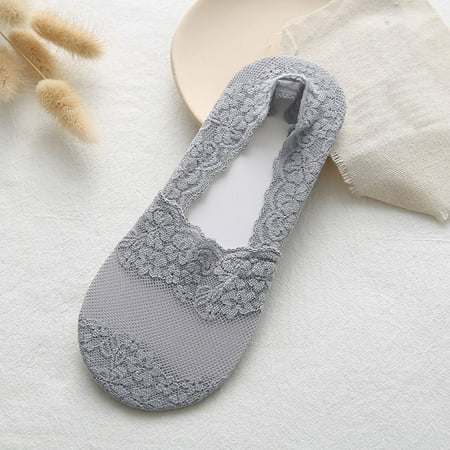 

bvgfsahne Womens Liner Socks Low Cut Non Slip Ankle Socks Hidden Cushioned Socks For Flat Boat