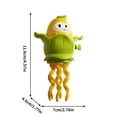 thumbnail image 3 of ToyKingdee Dancing Octopus Toy, Electric Crawling Octopus Tummy Time Toy, Rechargeable Magic Dancing Music for Gifts, Funny for Office Desk Decor, Birthday Gifts, 3 of 9