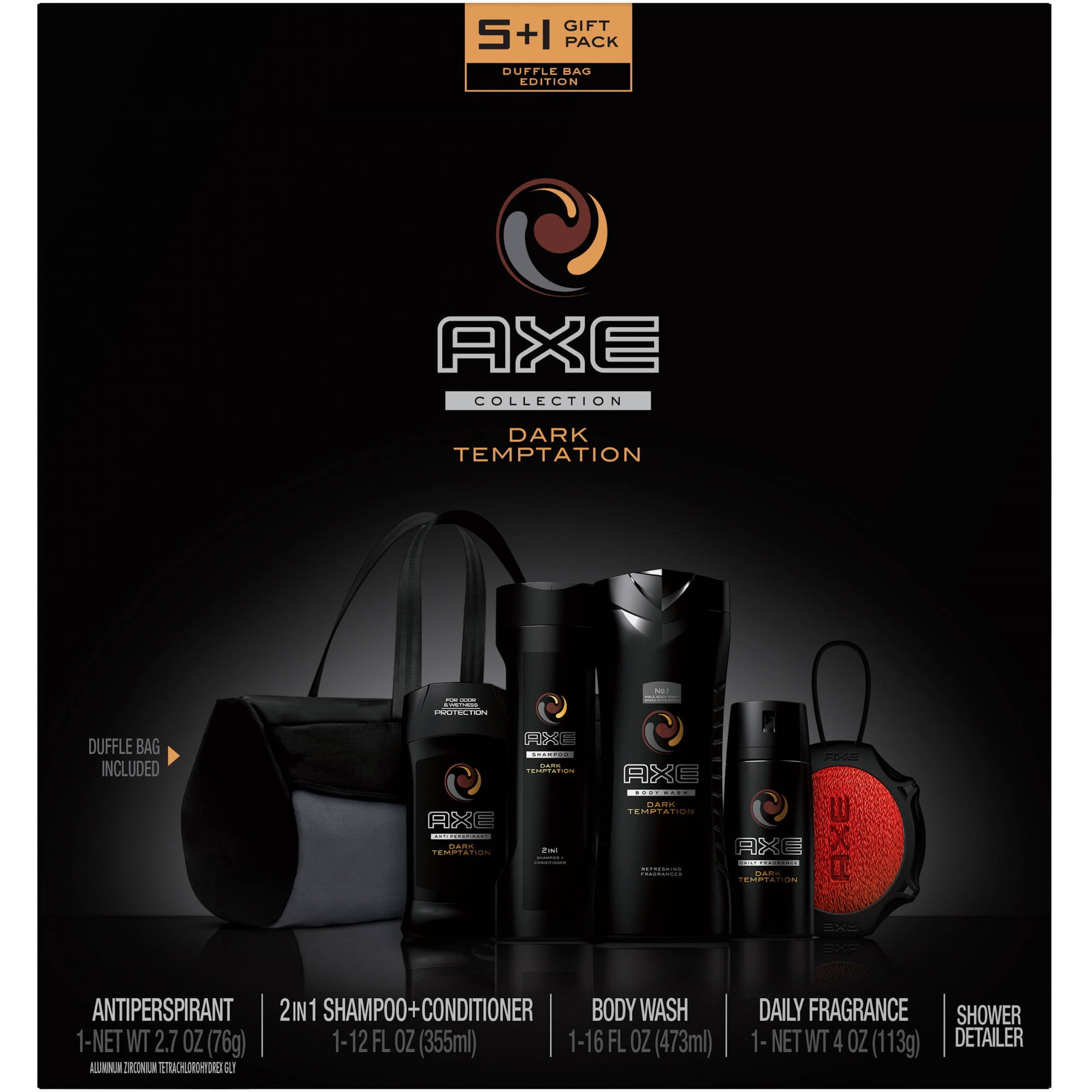 Axe Dark Temptation Holiday Gift Set For Men With Duffel Bag – Walmart Inventory Checker – Brickseek