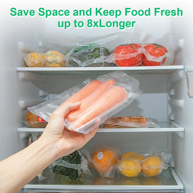 100 Quart Size 8 x 12 Embossed Food Saver Vacuum Sealer Freezer