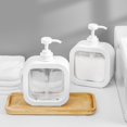 thumbnail image 1 of Newest Bathroom Soap Dispensers Refillable Lotion Shampoo Shower Gel Holder Portable Travel Dispenser Empty Bath Pump Bottle500ML He Qiyong unisex, 1 of 1