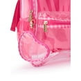 thumbnail image 2 of Packed Party Girls' Clear Check Me Out Backpack, Pink Gingham, 2 of 8